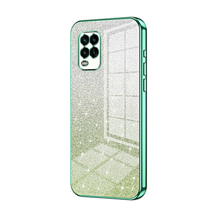 Gradient Glitter Powder Electroplated Phone Case, For Xiaomi Mi 11 Pro, For Xiaomi Mi 11, For Xiaomi Mi 10 Lite 5G
