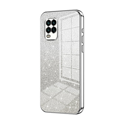 Gradient Glitter Powder Electroplated Phone Case, For Xiaomi Mi 11 Pro, For Xiaomi Mi 11, For Xiaomi Mi 10 Lite 5G
