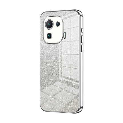 Gradient Glitter Powder Electroplated Phone Case, For Xiaomi Mi 11 Pro, For Xiaomi Mi 11, For Xiaomi Mi 10 Lite 5G