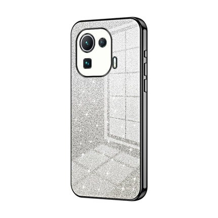 Gradient Glitter Powder Electroplated Phone Case, For Xiaomi Mi 11 Pro, For Xiaomi Mi 11, For Xiaomi Mi 10 Lite 5G