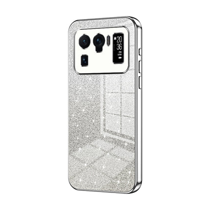 Gradient Glitter Powder Electroplated Phone Case, For Xiaomi Mix 4, For Xiaomi Mi 10S, For Xiaomi Mi 11 Ultra