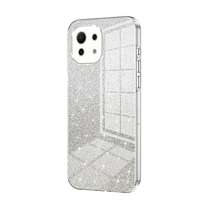 Gradient Glitter Powder Electroplated Phone Case, For Xiaomi 12 / 12X, For Xiaomi Mi 11 Lite 4G / 5G, For Xiaomi 11T / 11T Pro