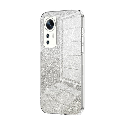 Gradient Glitter Powder Electroplated Phone Case, For Xiaomi 12 / 12X, For Xiaomi Mi 11 Lite 4G / 5G, For Xiaomi 11T / 11T Pro