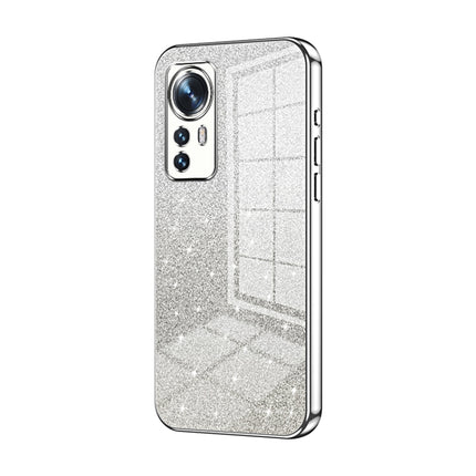 Gradient Glitter Powder Electroplated Phone Case, For Xiaomi 12 / 12X, For Xiaomi Mi 11 Lite 4G / 5G, For Xiaomi 11T / 11T Pro