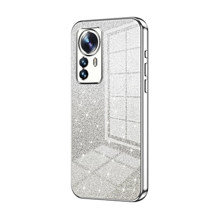 Gradient Glitter Powder Electroplated Phone Case, For Xiaomi 12T Pro, For Xiaomi 12 Pro / 12S Pro, For Xiaomi 12S