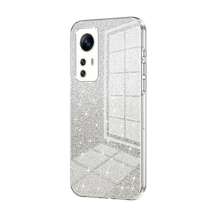 Gradient Glitter Powder Electroplated Phone Case, For Xiaomi 12T Pro, For Xiaomi 12 Pro / 12S Pro, For Xiaomi 12S