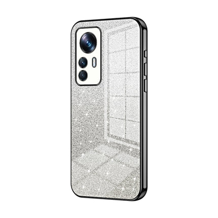 Gradient Glitter Powder Electroplated Phone Case, For Xiaomi 12T Pro, For Xiaomi 12 Pro / 12S Pro, For Xiaomi 12S