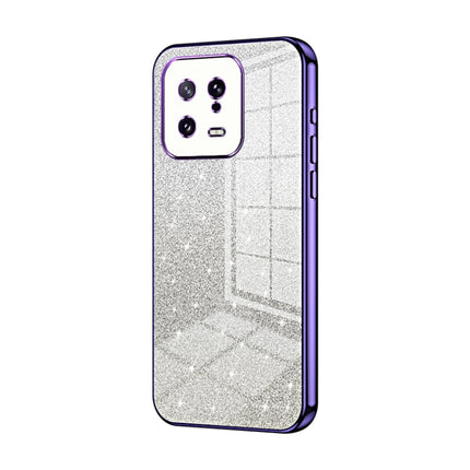 Gradient Glitter Powder Electroplated Phone Case, For Xiaomi Civi 2 / 13 Lite, For Xiaomi 13 Pro, For Xiaomi 13
