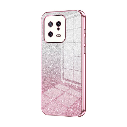 Gradient Glitter Powder Electroplated Phone Case, For Xiaomi Civi 2 / 13 Lite, For Xiaomi 13 Pro, For Xiaomi 13