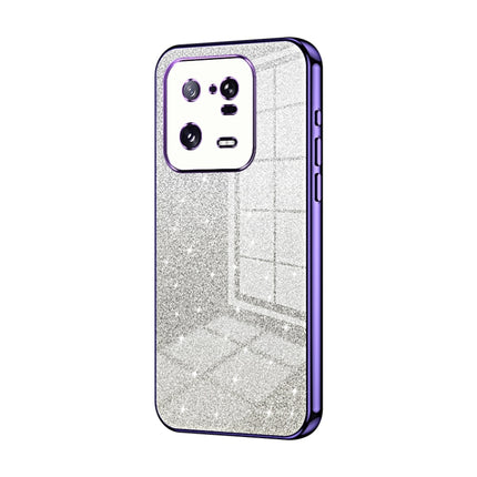 Gradient Glitter Powder Electroplated Phone Case, For Xiaomi Civi 2 / 13 Lite, For Xiaomi 13 Pro, For Xiaomi 13