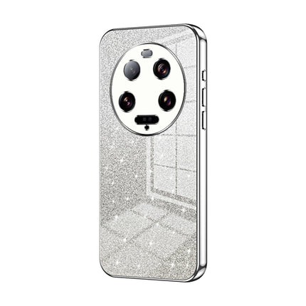 Gradient Glitter Powder Electroplated Phone Case, For Xiaomi 14, For Xiaomi 13 Ultra, For Xiaomi Civi 3