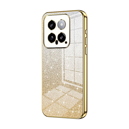 Gradient Glitter Powder Electroplated Phone Case, For Xiaomi 14, For Xiaomi 13 Ultra, For Xiaomi Civi 3