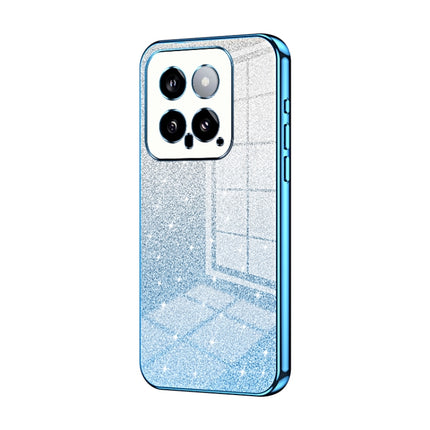 Gradient Glitter Powder Electroplated Phone Case, For Xiaomi 14, For Xiaomi 13 Ultra, For Xiaomi Civi 3