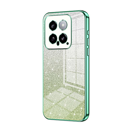 Gradient Glitter Powder Electroplated Phone Case, For Xiaomi 14, For Xiaomi 13 Ultra, For Xiaomi Civi 3