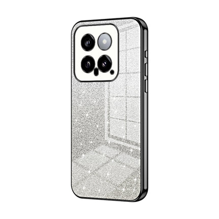 Gradient Glitter Powder Electroplated Phone Case, For Xiaomi 14, For Xiaomi 13 Ultra, For Xiaomi Civi 3