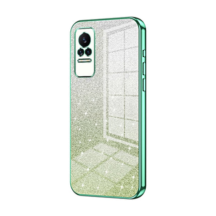 Gradient Glitter Powder Electroplated Phone Case, For Xiaomi Civi / Civi 1S, For Xiaomi Poco M4 Pro, For Xiaomi Poco X4 Pro 5G