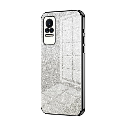 Gradient Glitter Powder Electroplated Phone Case, For Xiaomi Civi / Civi 1S, For Xiaomi Poco M4 Pro, For Xiaomi Poco X4 Pro 5G
