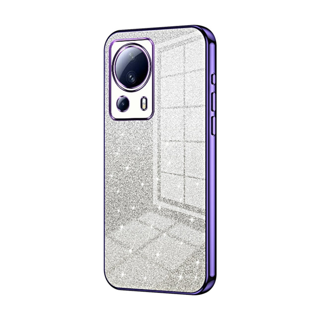 Gradient Glitter Powder Electroplated Phone Case, For Xiaomi Civi 2 / 13 Lite, For Xiaomi 13 Pro, For Xiaomi 13