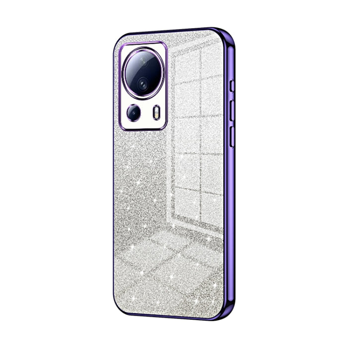 Gradient Glitter Powder Electroplated Phone Case, For Xiaomi Civi 2 / 13 Lite, For Xiaomi 13 Pro, For Xiaomi 13