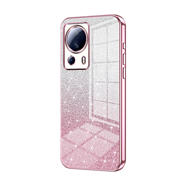 Gradient Glitter Powder Electroplated Phone Case, For Xiaomi Civi 2 / 13 Lite, For Xiaomi 13 Pro, For Xiaomi 13