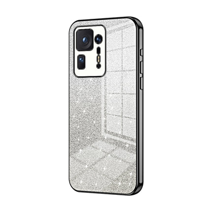 Gradient Glitter Powder Electroplated Phone Case, For Xiaomi Mix 4, For Xiaomi Mi 10S, For Xiaomi Mi 11 Ultra