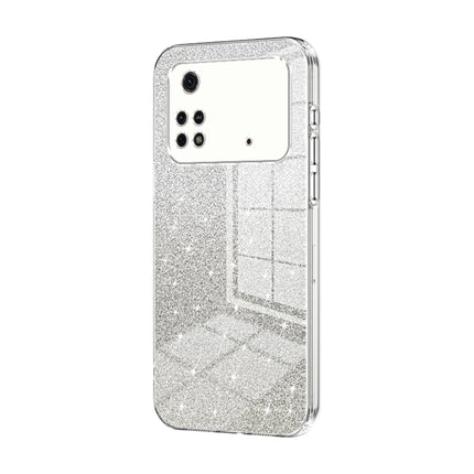 Gradient Glitter Powder Electroplated Phone Case, For Xiaomi Civi / Civi 1S, For Xiaomi Poco M4 Pro, For Xiaomi Poco X4 Pro 5G