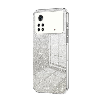 Gradient Glitter Powder Electroplated Phone Case, For Xiaomi Civi / Civi 1S, For Xiaomi Poco M4 Pro, For Xiaomi Poco X4 Pro 5G