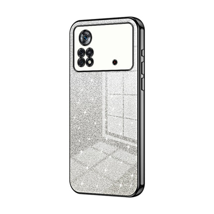 Gradient Glitter Powder Electroplated Phone Case, For Xiaomi Civi / Civi 1S, For Xiaomi Poco M4 Pro, For Xiaomi Poco X4 Pro 5G