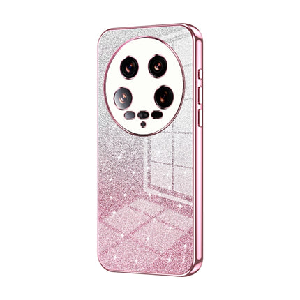 Gradient Glitter Powder Electroplated Phone Case, For Xiaomi 14T, For Xiaomi 14 Ultra, For Xiaomi 14 Pro