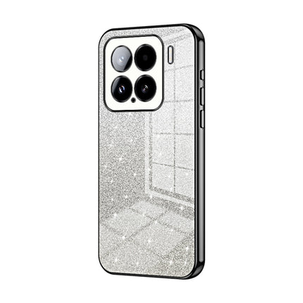 Gradient Glitter Powder Electroplated Phone Case, For Xiaomi 15 Pro, For Xiaomi 15, For Xiaomi 14T Pro