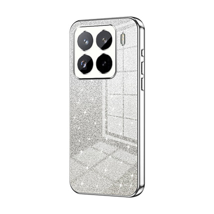 Gradient Glitter Powder Electroplated Phone Case, For Xiaomi 15 Pro, For Xiaomi 15, For Xiaomi 14T Pro