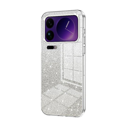 Gradient Glitter Powder Electroplated Phone Case, For Xiaomi 17 Ultra, For Xiaomi 17 Pro Max, For Xiaomi 17 Pro
