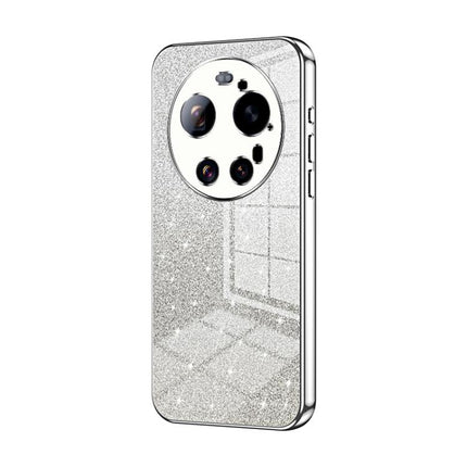 Gradient Glitter Powder Electroplated Phone Case, For Xiaomi 17 Ultra, For Xiaomi 17 Pro Max, For Xiaomi 17 Pro