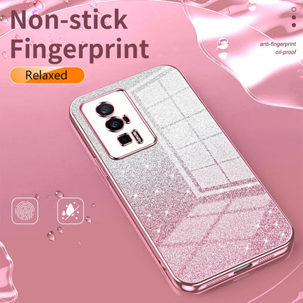 Gradient Glitter Powder Electroplated Phone Case, For Xiaomi Civi 2 / 13 Lite, For Xiaomi 13 Pro, For Xiaomi 13