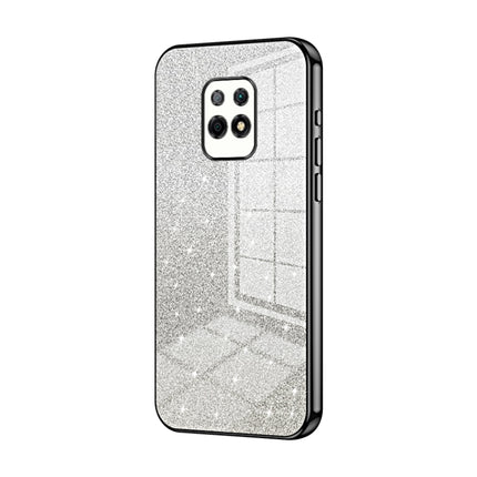 Gradient Glitter Powder Electroplated Phone Case, For Xiaomi Redmi 10X Pro 5G, For Xiaomi Redmi 10X 5G, For Xiaomi Redmi Note 9 / 10X 4G