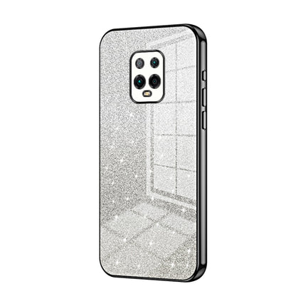 Gradient Glitter Powder Electroplated Phone Case, For Xiaomi Redmi 10X Pro 5G, For Xiaomi Redmi 10X 5G, For Xiaomi Redmi Note 9 / 10X 4G