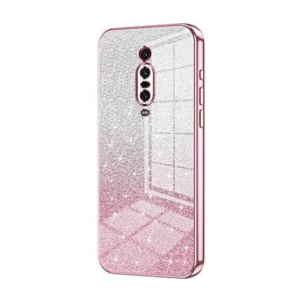 Gradient Glitter Powder Electroplated Phone Case, For Xiaomi Redmi Note 8 Pro, For Xiaomi Redmi K20 / K20 Pro, For Xiaomi Redmi Note 7 / Note 7 Pro