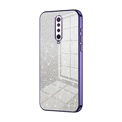 Gradient Glitter Powder Electroplated Phone Case, For Xiaomi Redmi K30S / Mi 10T Pro 5G, For Xiaomi Redmi K30 Pro / K30 Ultra, For Xiaomi Redmi K30 / K30 5G