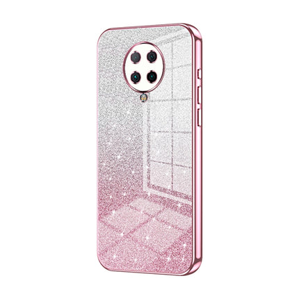 Gradient Glitter Powder Electroplated Phone Case, For Xiaomi Redmi K30S / Mi 10T Pro 5G, For Xiaomi Redmi K30 Pro / K30 Ultra, For Xiaomi Redmi K30 / K30 5G
