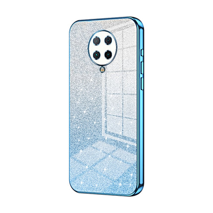 Gradient Glitter Powder Electroplated Phone Case, For Xiaomi Redmi K30S / Mi 10T Pro 5G, For Xiaomi Redmi K30 Pro / K30 Ultra, For Xiaomi Redmi K30 / K30 5G