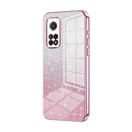 Gradient Glitter Powder Electroplated Phone Case, For Xiaomi Redmi K30S / Mi 10T Pro 5G, For Xiaomi Redmi K30 Pro / K30 Ultra, For Xiaomi Redmi K30 / K30 5G
