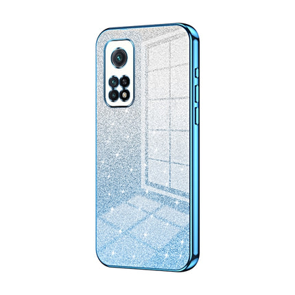 Gradient Glitter Powder Electroplated Phone Case, For Xiaomi Redmi K30S / Mi 10T Pro 5G, For Xiaomi Redmi K30 Pro / K30 Ultra, For Xiaomi Redmi K30 / K30 5G