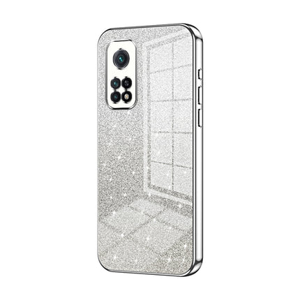 Gradient Glitter Powder Electroplated Phone Case, For Xiaomi Redmi K30S / Mi 10T Pro 5G, For Xiaomi Redmi K30 Pro / K30 Ultra, For Xiaomi Redmi K30 / K30 5G