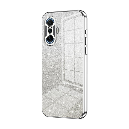 Gradient Glitter Powder Electroplated Phone Case, For Xiaomi Redmi K40 Gaming/Poco F3 GT, For Xiaomi Redmi K40 / K40 Pro / K40 Pro+, For Xiaomi Redmi Note 10 Pro/10 Pro Max