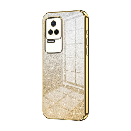Gradient Glitter Powder Electroplated Phone Case, For Xiaomi Redmi Note 11T 5G/Note 11S 5G, For Xiaomi Redmi K50 / K50 Pro, For Xiaomi Redmi Note 11 Pro+ 5G