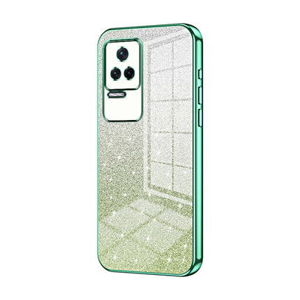Gradient Glitter Powder Electroplated Phone Case, For Xiaomi Redmi Note 11T 5G/Note 11S 5G, For Xiaomi Redmi K50 / K50 Pro, For Xiaomi Redmi Note 11 Pro+ 5G