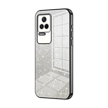 Gradient Glitter Powder Electroplated Phone Case, For Xiaomi Redmi Note 11T 5G/Note 11S 5G, For Xiaomi Redmi K50 / K50 Pro, For Xiaomi Redmi Note 11 Pro+ 5G