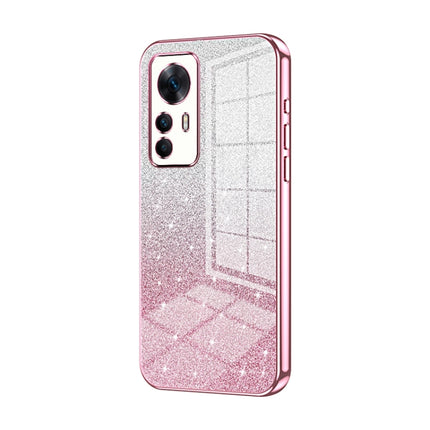 Gradient Glitter Powder Electroplated Phone Case, For Xiaomi Redmi Note 12 Pro Speed, For Xiaomi Redmi Note 11E / Redmi 10 5G, For Xiaomi Redmi K50 Ultra / Xiaomi 12T