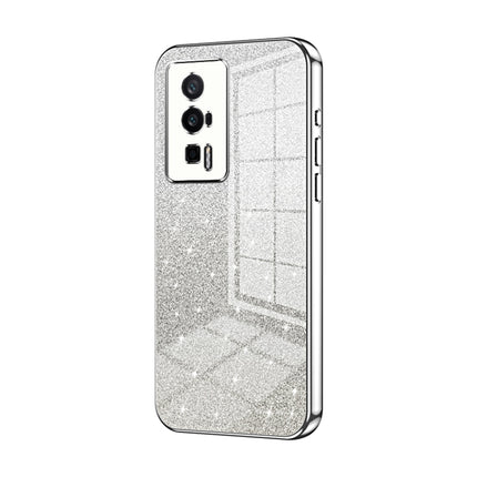 Gradient Glitter Powder Electroplated Phone Case, For Xiaomi Redmi K60 / K60 Pro, For Xiaomi Redmi Note 12 Pro+, For Xiaomi Redmi Note 12S