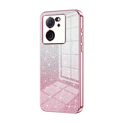 Gradient Glitter Powder Electroplated Phone Case, For Xiaomi Redmi Note 13 Pro 5G, For Xiaomi Redmi K60 Ultra / Xiaomi 13T, For Xiaomi Redmi 12 / Redmi Note 12R